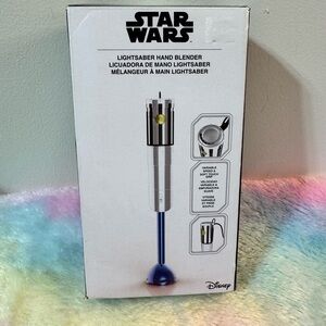 Star Wars Lightsaber Hand Blender - Silver & Blue Accents